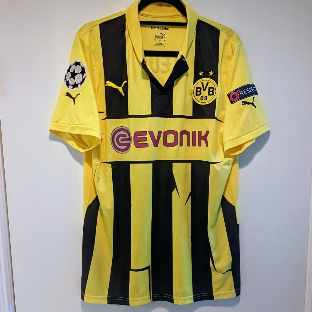 Borussia Dortmund Marco Reus 2013 Champions League Retro Jersey